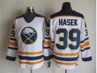 Buffalo Sabres #39 Dominik Hasek White CCM Throwback Hockey Jerseys