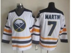 Buffalo Sabres #7 Rick Martin White CCM Throwback Hockey Jerseys