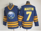 Buffalo Sabres #7 Rick Martin Blue CCM Throwback Hockey Jerseys