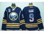 Buffalo Sabres #9 Derek Roy Blue USA Flag Hockey Jerseys