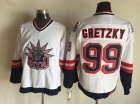 New York Rangers #99 Wayne Gretzky White Statue of Liberty CCM Hockey Jerseys