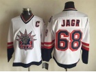 New York Rangers #68 Jaromir Jagr White Statue of Liberty CCM Hockey Jerseys