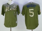 New York Mets #5 David Wright Green Baseball Jersey