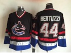 Vancouver Canucks #44 Todd Bertuzzi Black Throwback Vintage CCM Jerseys