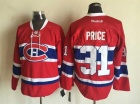 Montreal Canadiens #31 Carey Price Red Home Premier Player Jerseys