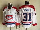 Montreal Canadiens #31 Carey Price White 2016 White Premier Away Jerseys