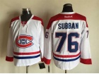 Montreal Canadiens #76 PK Subban White 2016 New Style Hockey Jerseys