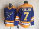 St.Louis Blues #7 Joseph Mullen Blue CCM Hockey Jerseys