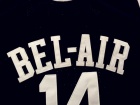 BEL-AIR Academy #14 Will Smith Black Movie Basketball Jerseys