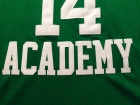 BEL-AIR Academy #14 Will Smith Green Movie Basketball Jerseys