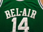 BEL-AIR Academy #14 Will Smith Green Movie Basketball Jerseys