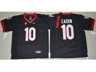 Georgia Bulldogs #10 Jacob Eason Black Limited College Football Jerseys