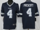 Dallas Cowboys #4 Dak Prescott Blue Limited Football Jerseys