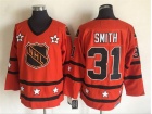 New York Islanders #31 Billy Smith Orange All Star Jersey