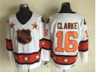 Philadelphia Flyers #16 Bobby Clarke White All Star Hockey Jersey