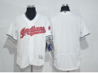 Cleveland Indians Blank White Flexbase Jersey