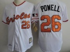 Baltimore Orioles #26 Boog Powell White 1969 Throwback Jerseys