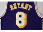 Los Angeles Lakers #8 Kobe Bryant Purple Stitched 1996-97 Hardwood Classic Basketball Jersey