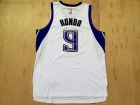 Sacramento Kings #9 Rajon Rondo White Stitched Basketball Jerseys