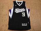 Sacramento Kings #9 Rajon Rondo Black Stitched Basketball Jerseys