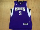 Sacramento Kings #9 Rajon Rondo Purple Stitched Basketball Jerseys