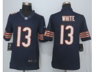 Chicago Bears #13 Kevin White Blue Nike Limited Jerseys