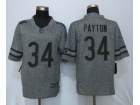 Chicago Bears #34 Walter Payton Gridiron Gray Limited Jersey