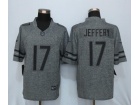 Chicago Bears #17 Alshon Jeffery Gridiron Gray Limited Jersey