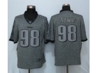 Philadelphia Eagles #98 Connor Barwin Gridiron Gray Limited Jersey