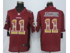 Washington Redskins #11 Desean Jackson Red Strobe Limited Football Jerseys