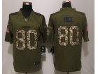 San Francisco 49ers #80 Jerry Rice Green Salute to Service Limited Football Jerseys