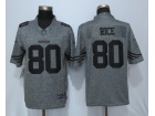 San Francisco 49ers #80 Jerry Rice Gridiron Gray Limited Football Jerseys