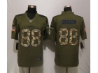 Seattle Seahawks #88 Jimmy Graham Green Salute to Service Limited Football Jerseys