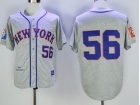 New York Mets #56 Tug McGraw Hemp Grey 1965 Throwback Jerseys