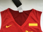 Spain #4 Pau Gasol Red Nike Men's Basketball Jerseys