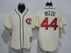 Chicago Cubs #44 Anthony Rizzo Cream 1929 Turn Back Cooperstown Cool Base Jerseys