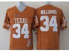 Youth Texas Longhorns #34 Ricky Williams Dark Orange College Football Jerseys