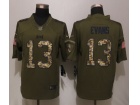 Tampa Bay Buccaneers #13 Mike Evans Green Salute To Service Limited Football Jerseys