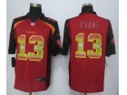 Tampa Bay Buccaneers #13 Mike Evans Red Strobe Limited Football Jerseys