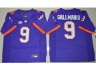 2016 Clemson Tigers #9 Wayne Gallman II Purple College Football Limited Jersey