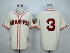 Atlanta Braves #3 Babe Ruth Cream 1935 Throwback Jersey