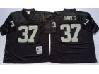 Oakland Raiders #37 Lester Hayes Black Throwback Football Jerseys