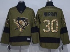 Pittsburgh Penguins #30 Matthew Murray Green Salute To Service Hockey Jersey