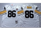 Pittsburgh Steelers #86 Hines Ward White Throwback Football Jerseys