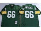 Green Bay Packers #66 Ray Nitschke Green Throwback Football Jerseys