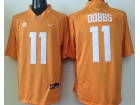 Tennessee Vols #11 Joshua Dobbs Orange With SEC Ptach College Football Jersey