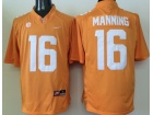 Tennessee Volunteers #16 Peyton Manning Orange With SEC Patch College Football Jerseys