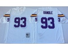 Minnesota Vikings #99 John Randle White Throwback Football Jerseys