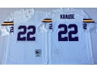 Minnesota Vikings #22 Paul Krause White Throwback Football Jerseys