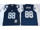 Dallas Cowboys #88 Michael Irvin Blue Men's Mitchell & Ness Throwback Football Jerseys